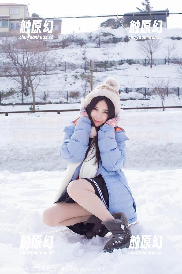 IMiss爱蜜社 - 程小烦不烦的户外写真，就像水深距离，水面下的暗涌你能否发现？