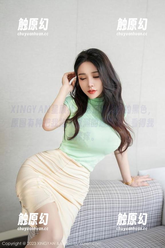 XINGYAN星颜社 - 这是李丽莎的黑色，原图有种把我拖入深渊的超能力，看得我心痒痒。