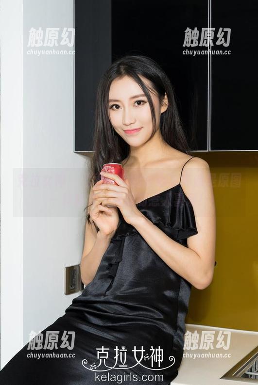 克拉女神 - 孟君：她的甜心写真像是原图一样真实，满满的惹人喜爱！