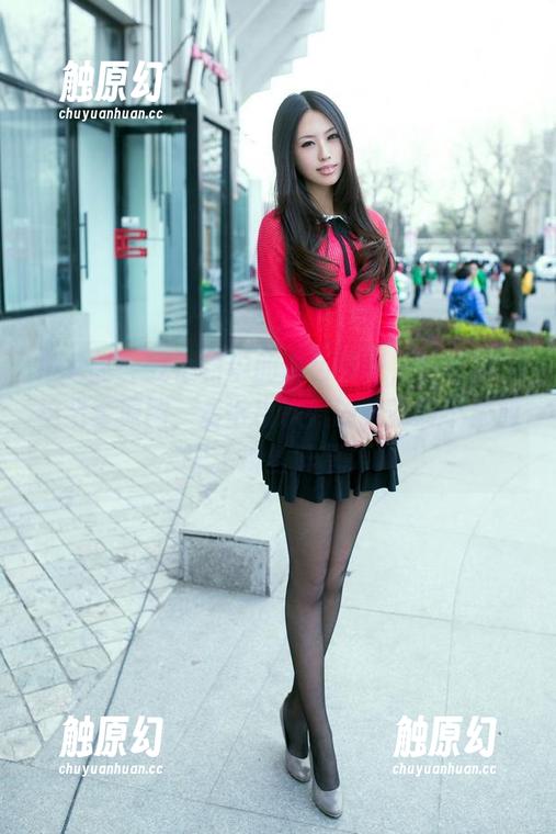 推女郎 - 我心目中的白色标杆，模特林夕这全套原图，看得出钦佩的我不知不觉加入了粉丝阵营！