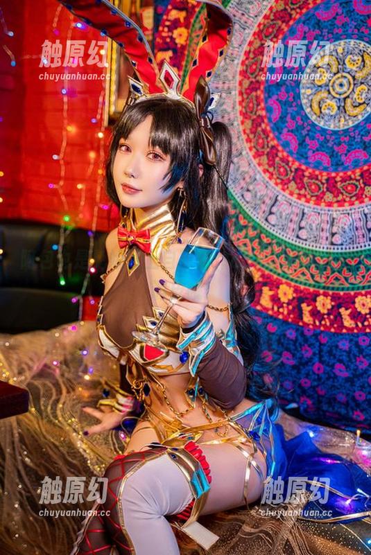 阿包也是兔娘献上自家女仆cos，图片有点调皮哦！