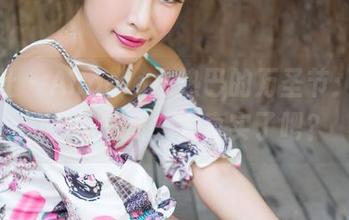 魅妍社 - Angela小热巴的万圣节：私拍的鬼怪气质，太真实了吧？